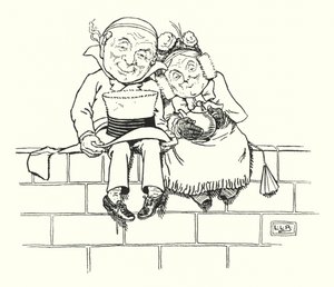 ディスコボロス夫妻 作： Leonard Leslie Brooke